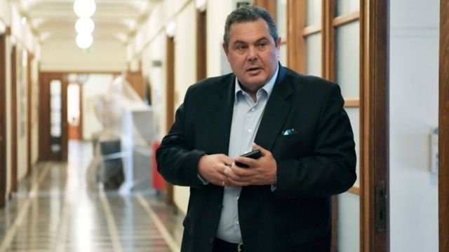 Savunma Bakanı Kammenos