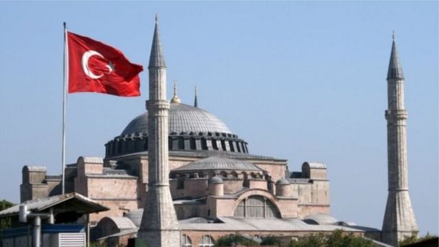 bu gün Ayasofya