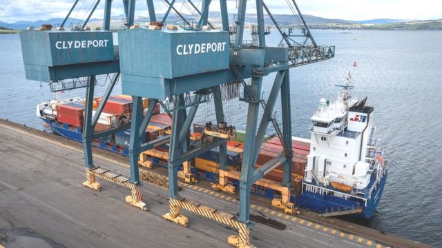 首班从格林诺克驶出的船只将于下月出发。(photo:BBC)