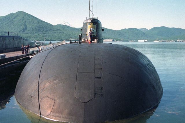 Unión Soviética submarino Kursk