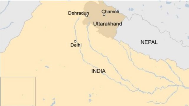 ヒマラヤの氷河崩壊で大洪水 多数の死亡確認 インド北部 cニュース