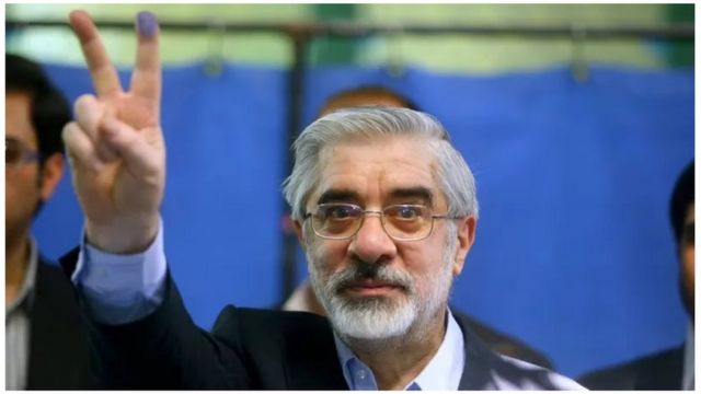 میرحسین موسوی نامزد انتخابات ریاست جمهوری سال ۱۳۸۸ بود. او بیشتر از ده سال است که حبس خانگی است