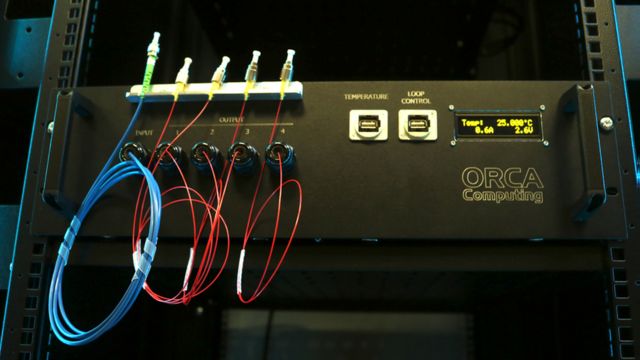 英国Orca公司制造的PT-1量子计算机(photo:BBC)