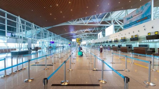 Aeroporto Internacional de Da Nang abandonado
