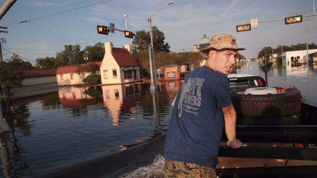 Inundaciones causadas por el huracán Harvey