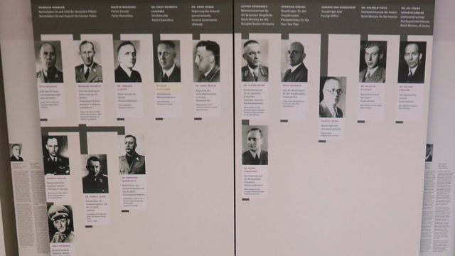 Los uczestników konferencji w Wannsee