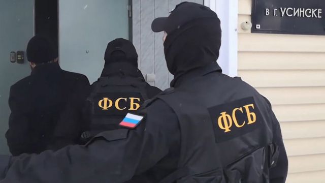 قوات من وكالة الأمن الفيدرالي في روسيا. صورة أرشيفية