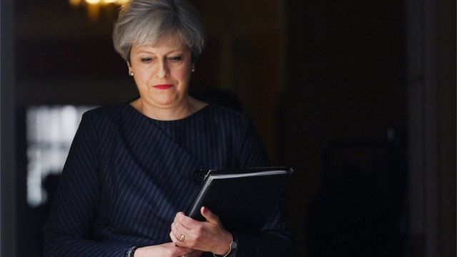 Theresa May, Britain, EU