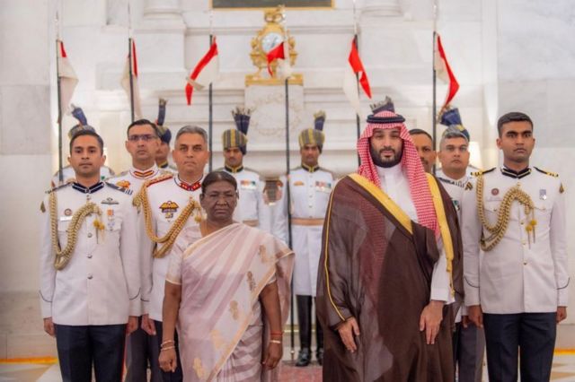 மோதி சௌதி இளவரசர் முகமது பின் சல்மான் சந்திப்பு