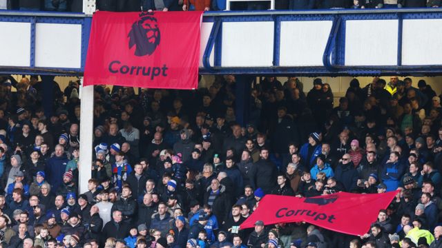 Everton protests