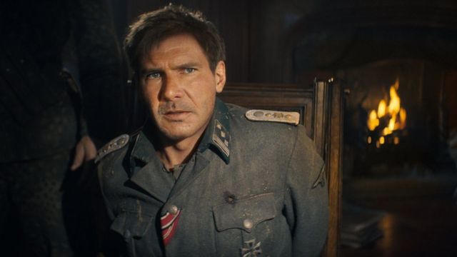 Harrison Ford em Indiana Jones, A Relíquia do Destino
