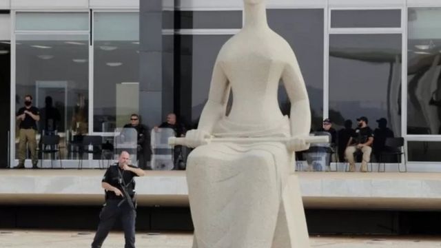 Seguridad frente al Supremo Tribunal brasileño.