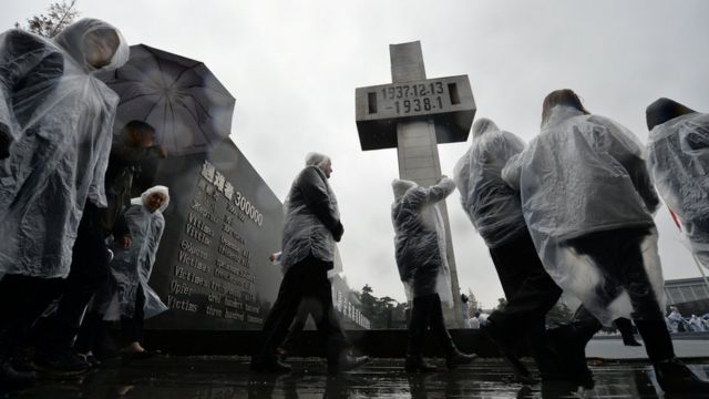 Icibutso c'ubwicanyi bwa Nanjing mu Bushingwa, buri mwaka kiberako umuhango wo kwibuka abahasize ubuzima