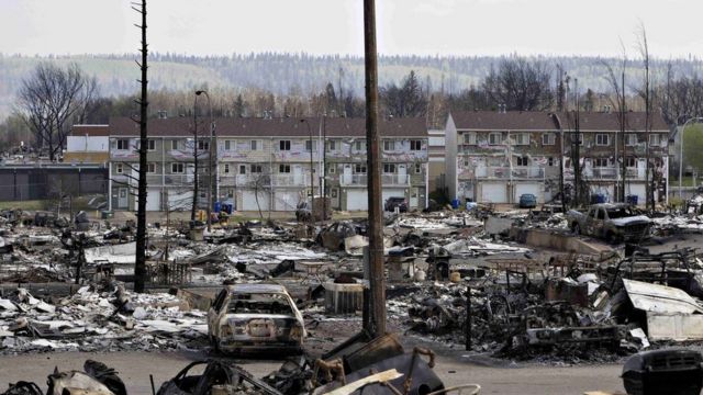 Canada wildfires: Alberta releases app for worried residents