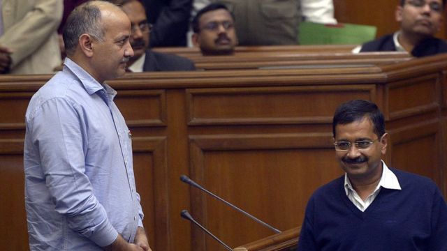 அரவிந்த் கெஜ்ரிவால் - மணிஷ் சிசோடியா