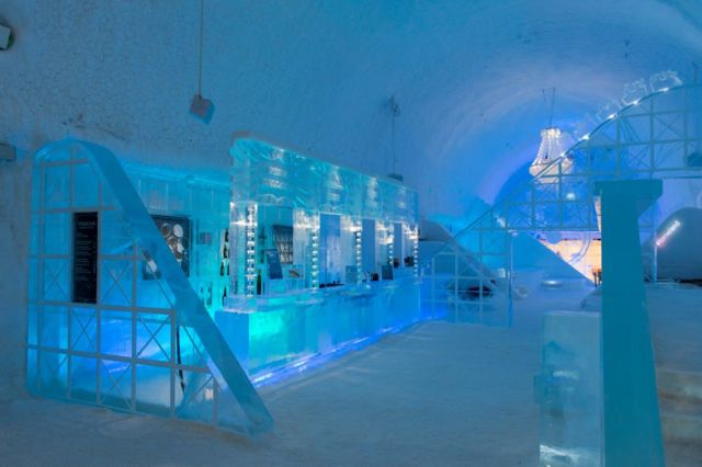Hotel de hielo en la Laponia sueca