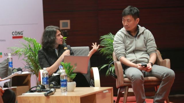 Ông Arthit Suriyawongkul, một nhà hoạt động xã hội dân sự ở Thái Lan cũng là một diễn giả tại VIF