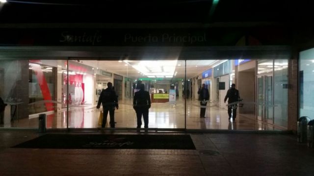 Centro comercial Santafé.