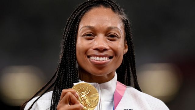 Ídolo Endulzar Discurso Olímpicos de Tokio: Allyson Felix, la mujer más condecorada de la historia  en la pista olímpica - BBC News Mundo