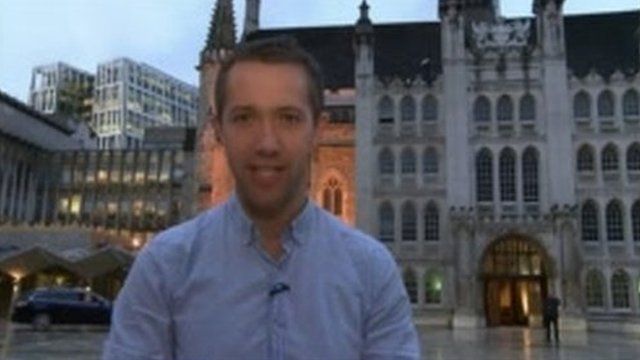 Iwan Griffiths yn Llundain ddydd Llun