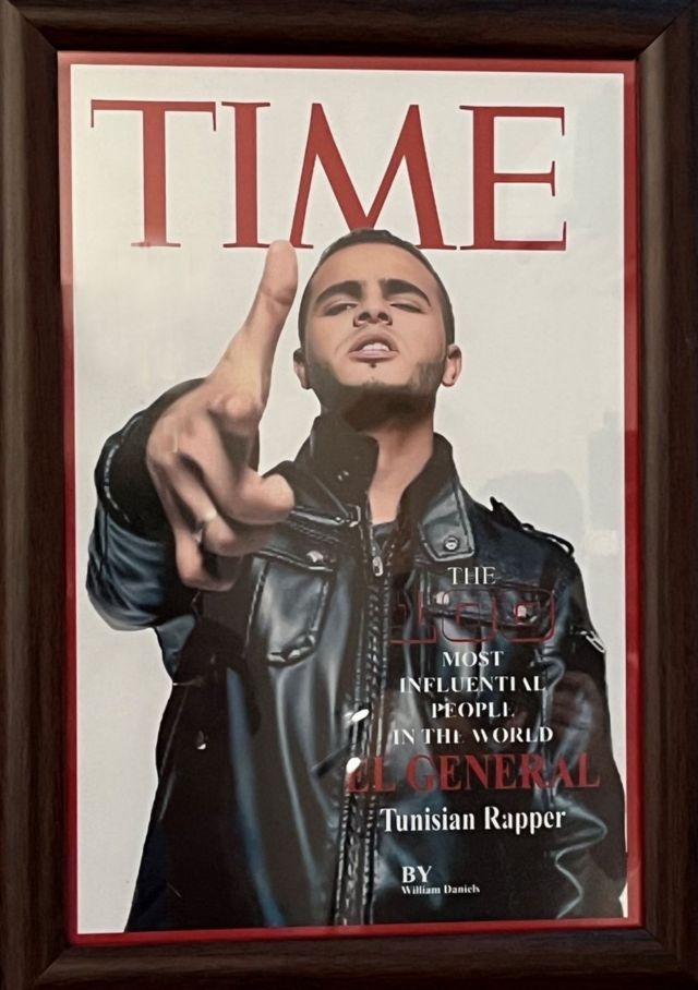 El General na capa da revista americana TIME