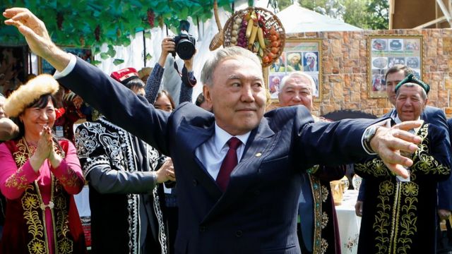 Kazakhstan President Nursultan Nazarbayev