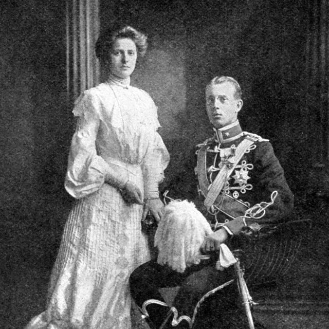 The wedding of Prince Philip's parents - Prince Andrew of Greece and Princess Alice of Battenberg, 1903