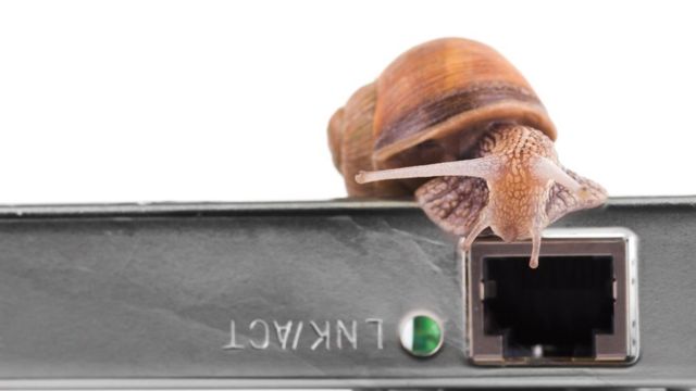 internet lento