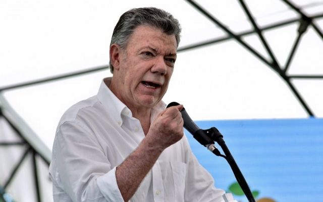 Kolombiya Devlet Başkanı Juan Manuel Santos