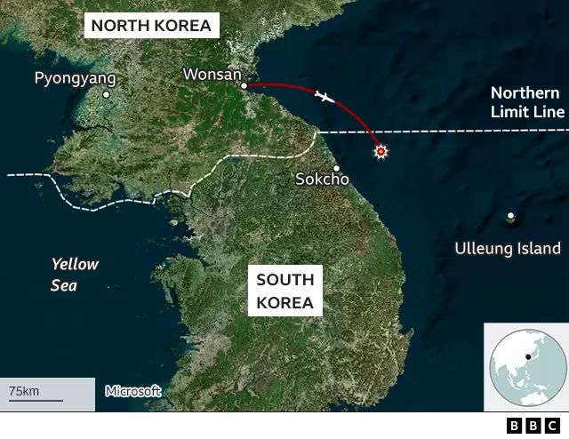 Seoul đáp trả khi Bắc Hàn bắn nhiều tên lửa, tạo ra đe dọa 'khẩn cấp' - BBC  News Tiếng Việt