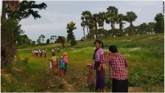 ဒီပဲယင်းက စစ်ရှောင်ပြည်သူတွေ