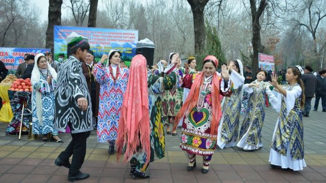 مراسم جشن سده در دوشنبه، تاجیکستان، ۳۰ ژانویه ۲۰۲۴