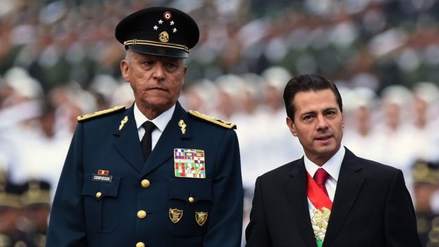 Cienfuegos y Peña Nieto