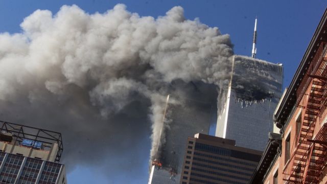 Imagen de los ataques del 11 de septiembre de 2001.