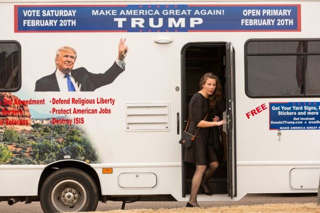Trump bus