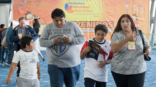 Personas obesas en México
