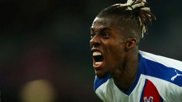 Mshambuliaji wa Ivory Coast Wilfried Zaha