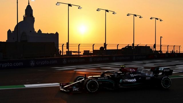 Practice session for 2022 Saudi GP