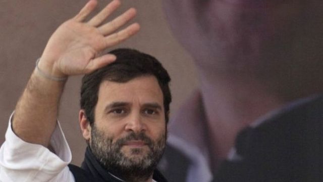 कांग्रेस उपाध्यक्ष राहुल गांधी