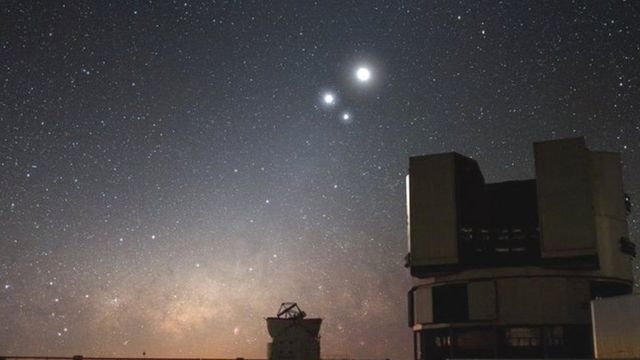 Şili'deki teleskop