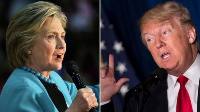 Clinton və Trump