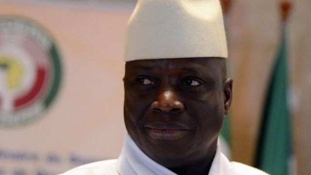 Prezida Yahya Jammeh ari ku butegetsi kuva mu 1994