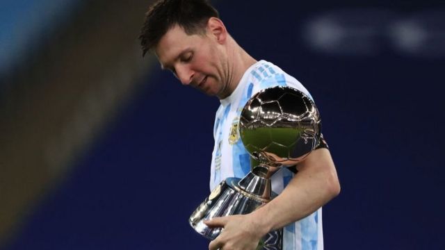 Messi na final da Copa America