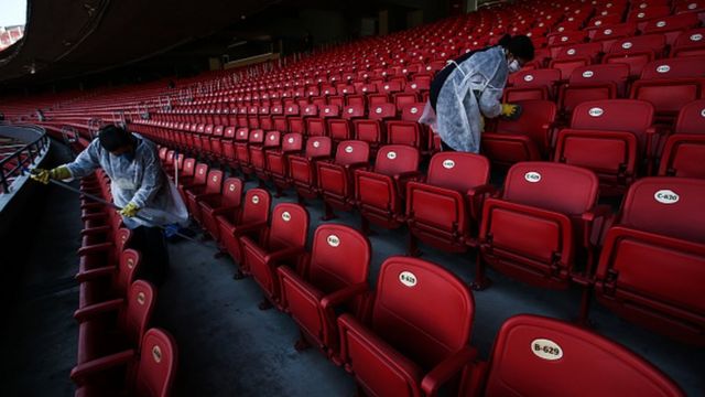 Стадион в Бразилии