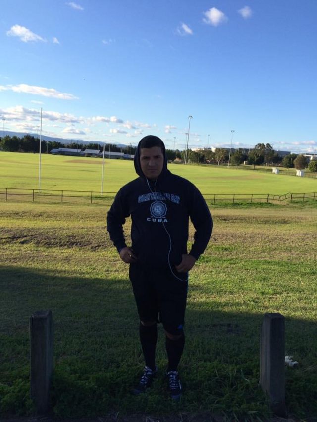 Ridel Brea en Brisbane.