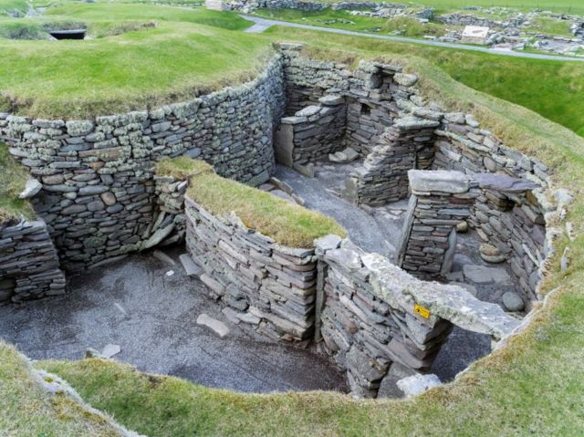 Ярлсхоф - доисторический памятник на Шетландских островах