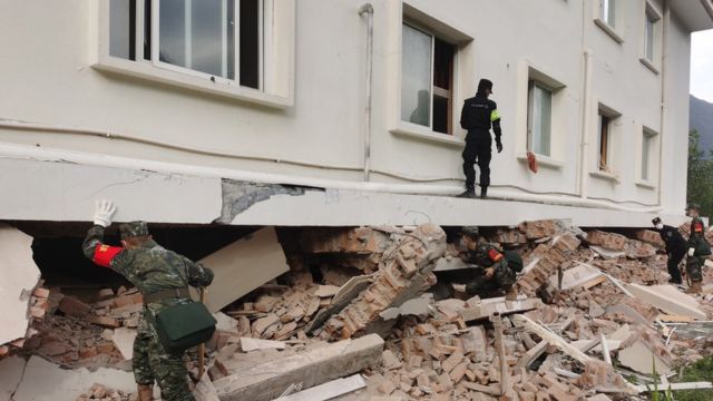 四川瀘定地震：6.8級強震死亡65人失聯12人成都等多城仍處於封城狀態- BBC News 中文