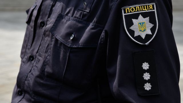 украинский полицейский
