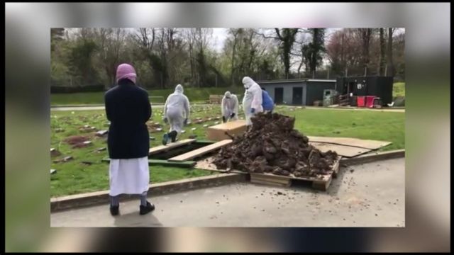 فيروس كورونا: تعديل طقوس الدفن في مقابر المسلمين في بريطانيا