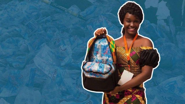 Au Ghana, les habitants boivent de l'eau en sachet